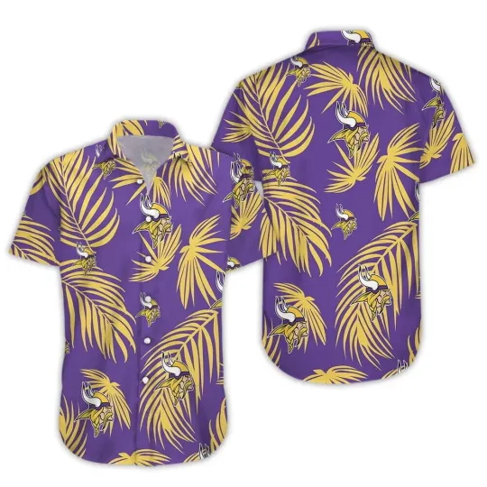 Discover Minnesota Football Hawaiian Shirt Beach Tee Short Sleeve , Gift for Fan