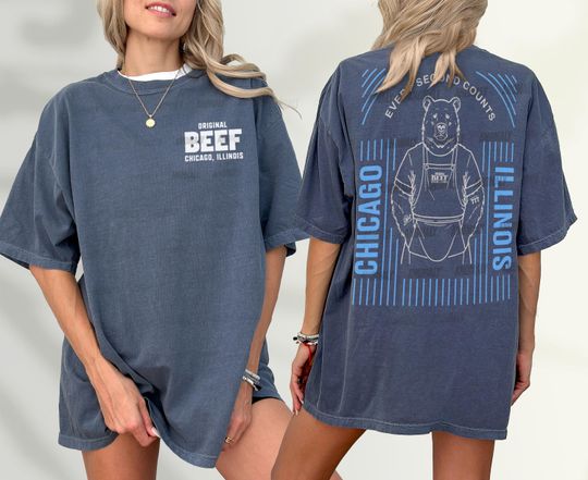 Discover Chicago Beef Retro Graphic T-Shirt