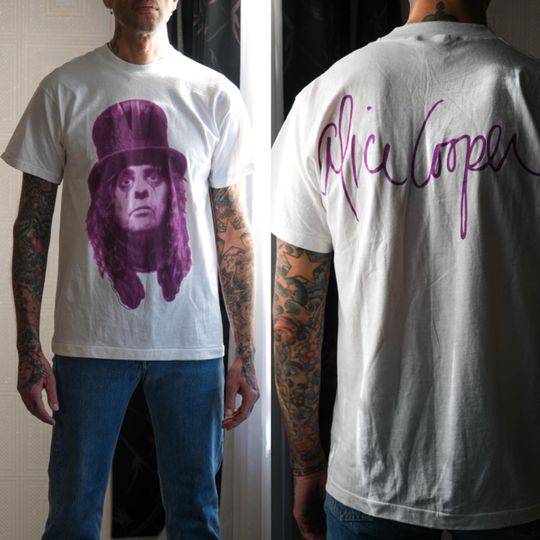 Vintage 90s Alice Cooper 1996 Single Stitch T-Shirt