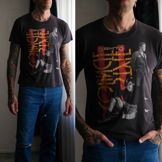 Discover Vintage 80s The Style Council Paper Thin Double Sided T-Shirt Paul Weller Band Tee