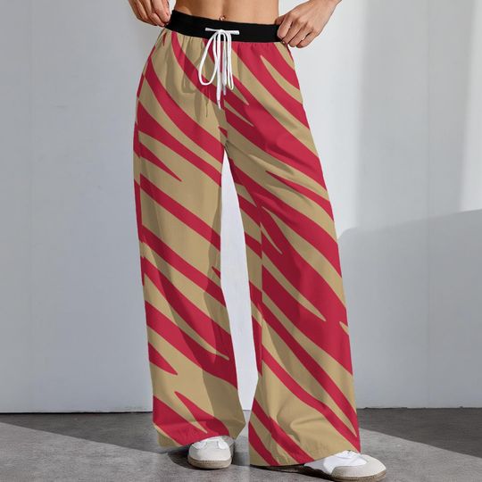 Discover San Francisco Football Stretch Pants, Womens Game Day Pants, Tailgate Outfit, Cute Football Pants, G