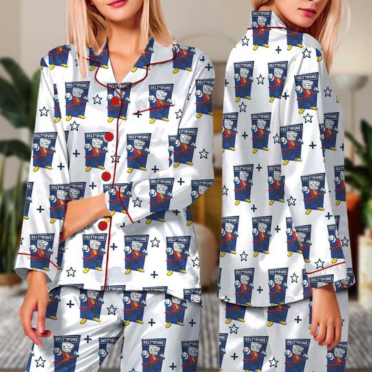 Tenna Deltarune Pajamas Set Long, DTG Video Game Shirt, Unisex Video Game Shirt, Cool Gift for Deltarune Fans, Tenna T-Shirt