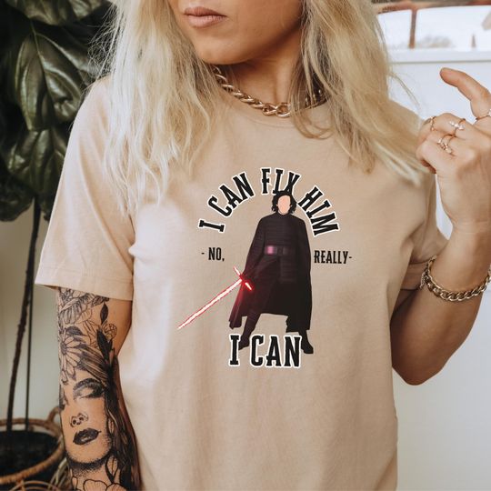 Discover Kylo Ren I Can Fix Him, Star Wars Shirt, Disney World Shirt, Star Wars Vintage, Star Wars Gift, Star Wars Shirt Disney Shirt, Disneyland