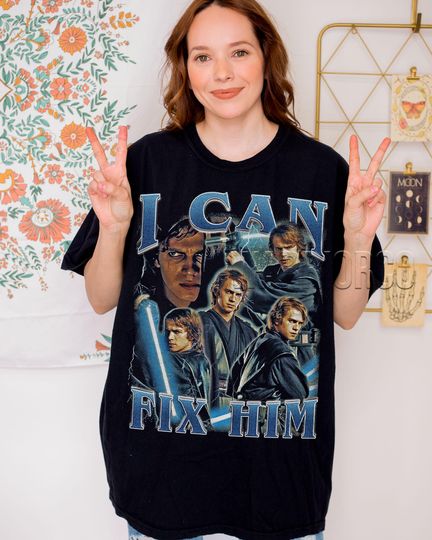 Retro 90s Anakin I Can Fix Him T-Shirt