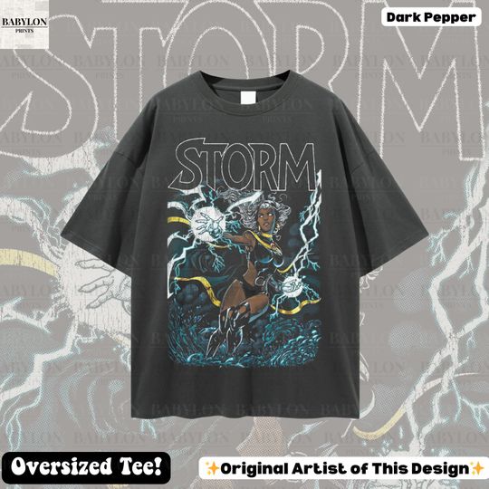 Discover Oversized Marvel X-Men Storm Shirt | Xmen Mutant Shirt Avengers Campus Disney Vacation Tee Disneyland Marvel Comic Shirt Storm Xmen 97 Shirt