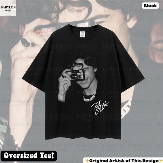 Discover Oversized Timothee Chalamet Shirt, Aesthetic Timothee Chalamet tee Vintage Timothee Chalamet Fan Merch, Timothee Chalamet Shirt Gift for her