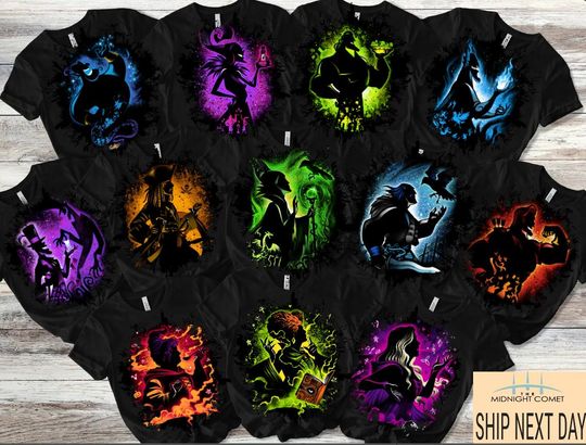 Discover Disney Halloween 2025 Shirt, Custom Disney Halloween Matching Shirt, Disney Family Halloween Shirt, Halloween Party Shirt, Disneyland Shirt