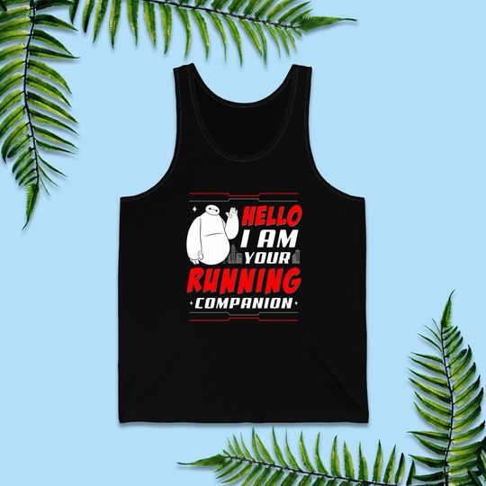 Baymax Runner Unisex Tank Top for Running and Marathon Events