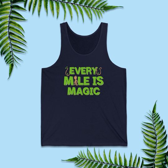 Discover Groot Unisex Tank Top, Disney World Half Marathon