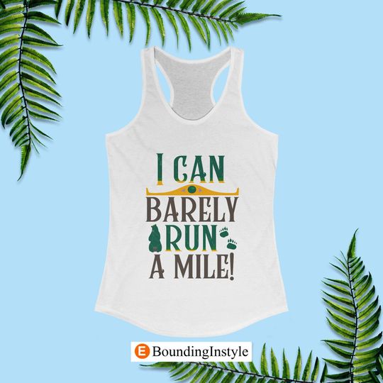 Brave Running Tank Top, I Can Barely Run a Mile