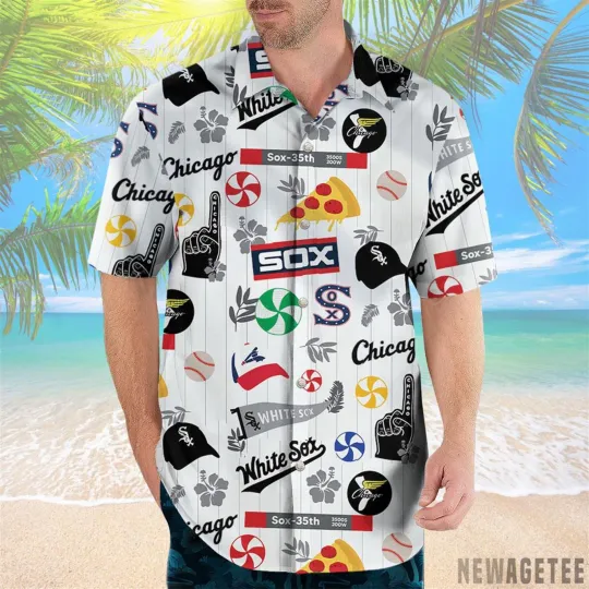 Discover Chicago White Sox 2019 SGA Hawaiian Shirt