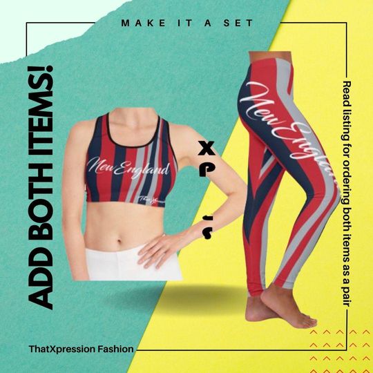 Fashion New England Leggings & Sports Bra