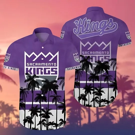 Discover Sacramento Kings Palm Paradise Hawaiian Shirt aloha baseball fan shirt