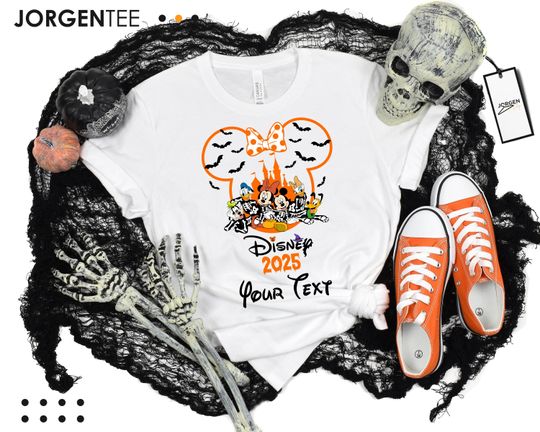 Discover Halloween Disney 2025 Family Vacation Shirt, Custom Disney Shirt, Matching Group Halloween Tee, Disney Halloween Shirt,Spooky Vacation Shirt