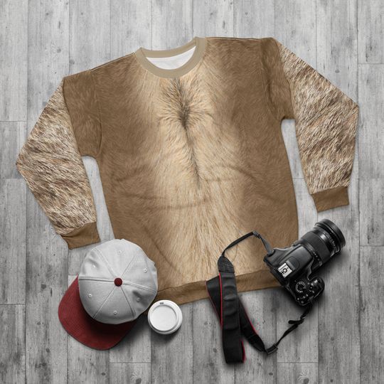 Timon Long Sleeve, Mufasa Inspired Character Costume