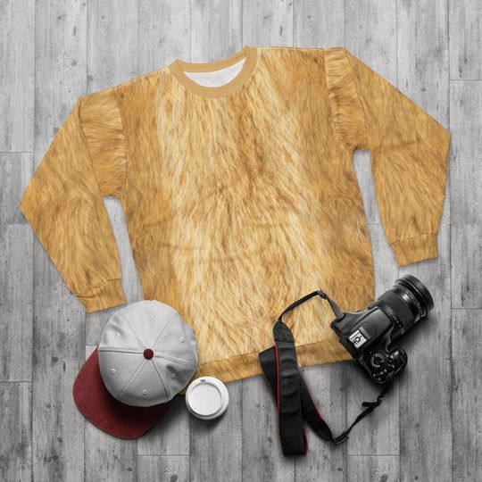 Kid Simba Long Sleeve, Mufasa Inspired Character Costume