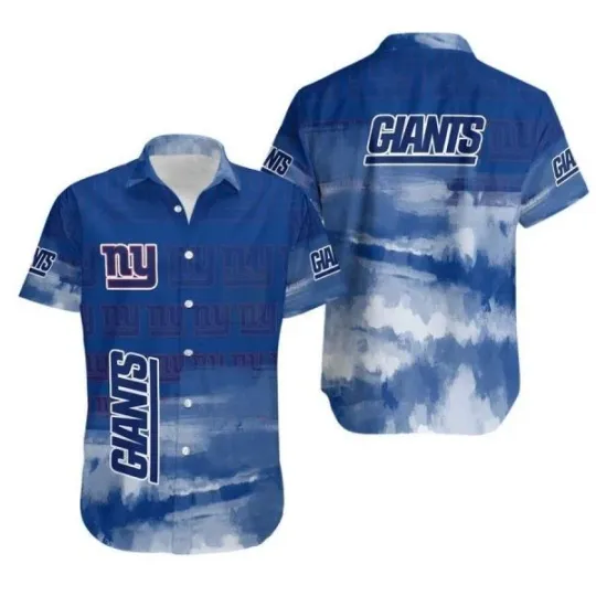 Discover NY Giiantts Hawaiian Shirt football Gift For Fan Graphic Print