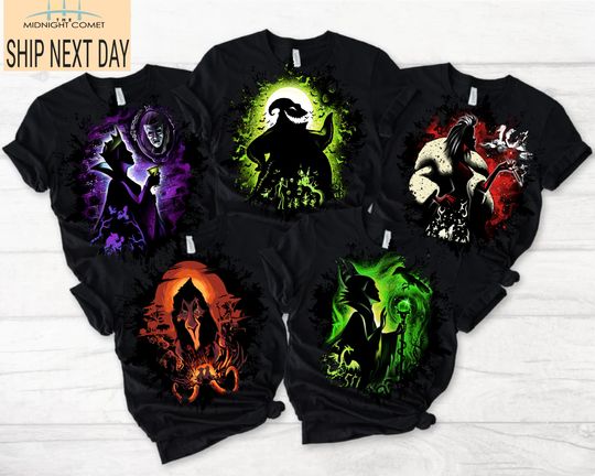 Disney Villain Shirt, Cruella Ursula Evil Queen, Villains Friends shirt, Matching Family shirt, Disney Vacation Shirt, disneyworld Group