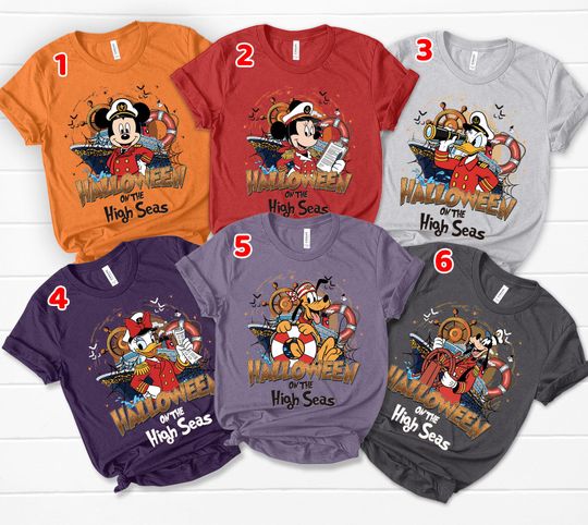 Discover Custom Mickey's Not So Scary Halloween Party 2025 All Characters Skeleton Shirt, Disney Halloween Shirt, 2025 Halloween Disney Family Shirt