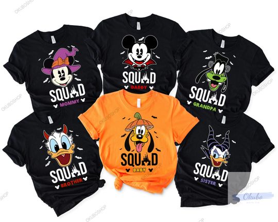 Discover Custom Disneyworld Shirts PNG, 2025 Halloween, Disney Halloween, Disney Family Shirts, Family Disney PNG, Matching Shirts, Disney Shirt