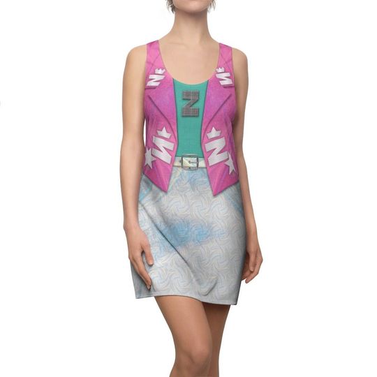 Discover Zenon Costume, Zenon Kar Turquoise and Pink Dress