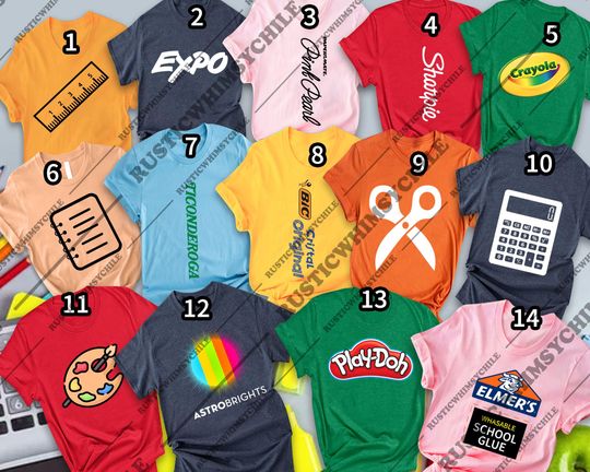 Discover Classroom Squad Halloween Shirt | Funny Teacher Costume Tee 2025 | School Supply Group Outfit | Staff Party Top | Matching Teacher Shirt