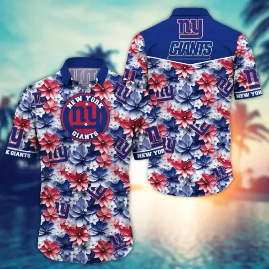 Discover New York Giiantts Blossom Spirit Hawaiian Shirt, Gift for Fan