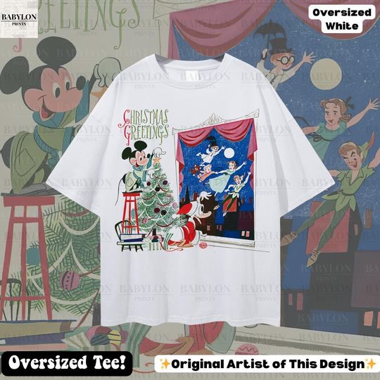 Discover Disney Christmas Shirt: Mickey Mouse Donald Duck Shirt, Peter Pan Shirt, Disneyworld Christmas Parade Shirt, Disney Holiday Shirt