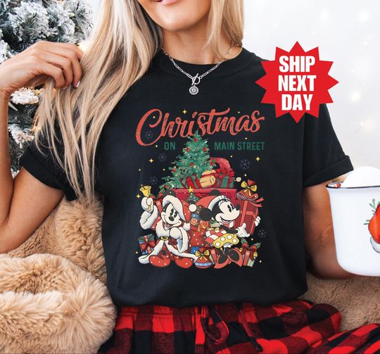 Discover Disney Christmas Shirt, Disney Very Merry Party Shirt, Disney Christmas Family Matching Shirt, Disneyland Christmas Shirt, Mickey Xmas Shirt