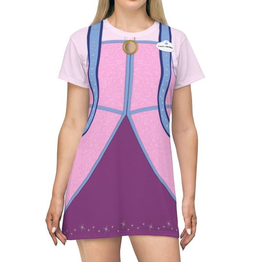 Pink Bippity Boppity Boutique Dress, Magic Kingdom Cast Member Merch Uniform