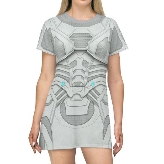 Ava Starr Ghost Short Sleeve Dress, Ant-Man and the Wasp Costume, Avengers Campus Outfit