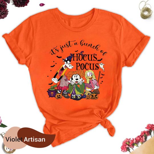 Discover Disney Halloween 2025 Shirt,Disney Halloween Party Shirt ,Halloween Family Matching 2025 Shirt, World Tour  Vacation Tee,Disney hocus pocus