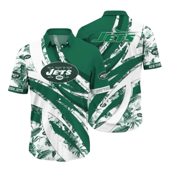 Discover New York Jett Green Breeze Hawaiian Shirt , Gift for Fan