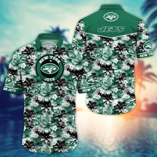 Discover New York Jett Floral Spirit Hawaiian Shirt , Gift for Fan