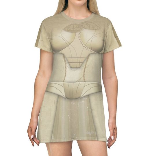 Thena Short Sleeve Dress, Eternals Inspired Cosplay Costume, MCU Avengers Superhero