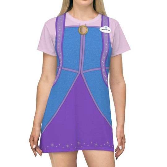 Blue Bippity Boppity Boutique Dress, Magic Kingdom Cast Member Merch Uniform
