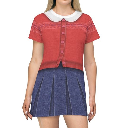 Discover Meilin Lee Short Sleeve Dress, Turning Red Costume