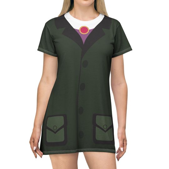 Aunt Sarah Short Sleeve Dress, Lady and the Tramp Costume, Cartoons Cosplay