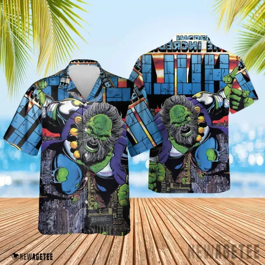 The Incredible Hulk Hawaiian Shirt