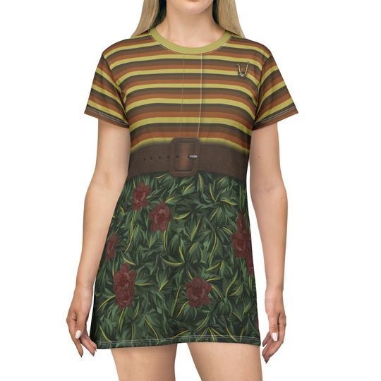 Gabbie Short Sleeve Dress, Haunted Mansion 2023 Film Inspired Costume