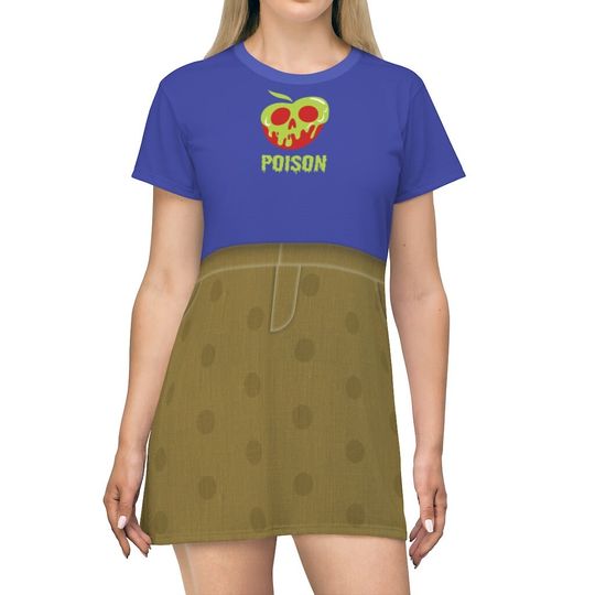 Snow White Comfy Short Sleeve Dress, Ralph Breaks the Internet, Princess Snow White Poison