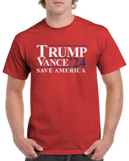 Discover Trump Vance T-Shirt Presidential Election Campaign Graphic Tee