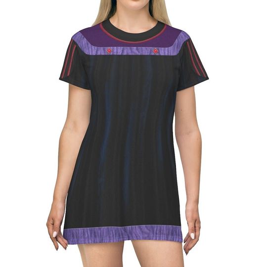 Claude Frollo Short Sleeve Dress, The Hunchback of ND Costume, Disney Villains Cosplay