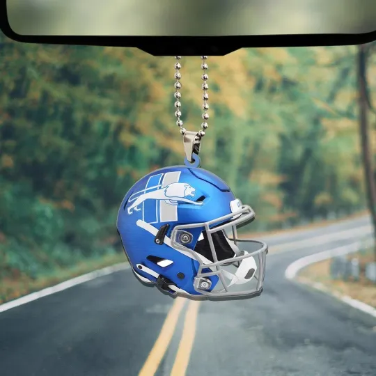 Discover Personalized Detroit Football Team Lions Christmas Ornament Gift Decor