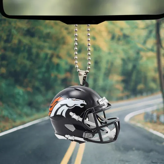 Personalized Denver Football Team Broncos Christmas Ornament Gift Decor