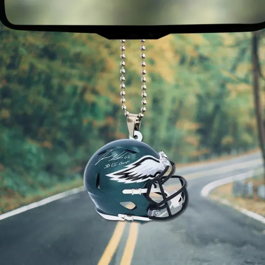 Personalized Philadelphia Football Team Eagles Christmas Ornament Gift Decor