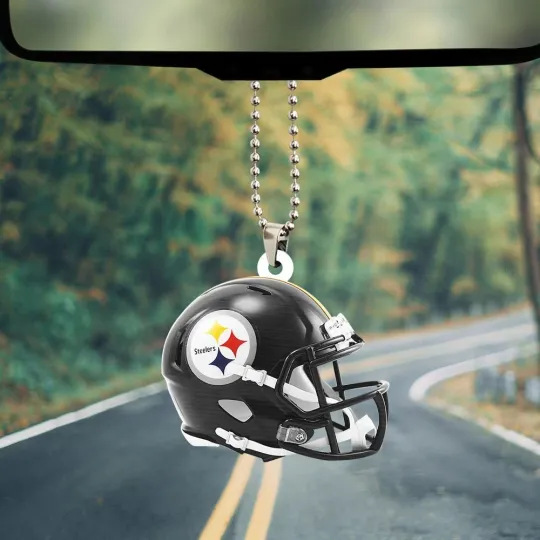 Personalized Pittsburgh Football Team Steeler Christmas Ornament Gift Decor