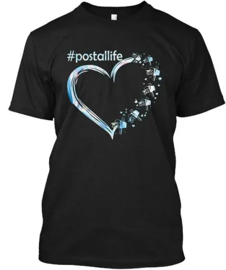Discover Postal Workers Life 3D T-Shirt Heart Officer