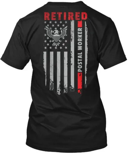 Discover Retired Postal Worker 3D T-Shirt