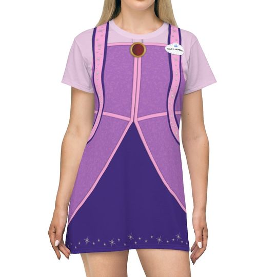 Purple Bippity Boppity Boutique Dress, Magic Kingdom Cast Member Merch Uniform
